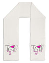 TGIF Martini Adult Fleece 64&#x22; Scarf-TooLoud-White-One-Size-Adult-Davson Sales