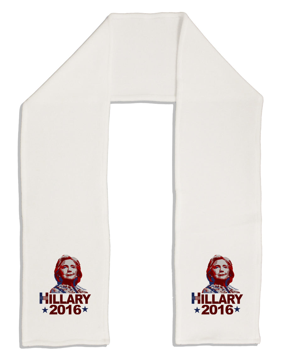 Hillary 2016 Face Adult Fleece 64&#x22; Scarf-TooLoud-White-One-Size-Adult-Davson Sales