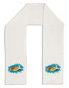 Turtle Watercolor Adult Fleece 64&#x22; Scarf-TooLoud-White-One-Size-Adult-Davson Sales