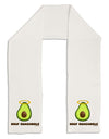 Holy Guacamole Design Adult Fleece 64&#x22; Scarf by TooLoud-TooLoud-White-One-Size-Adult-Davson Sales