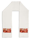 Buy Local Produce Tomatoes Text Adult Fleece 64&#x22; Scarf-TooLoud-White-One-Size-Adult-Davson Sales