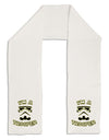 I'm A Trooper Adult Fleece 64" Scarf-TooLoud-White-One-Size-Adult-Davson Sales