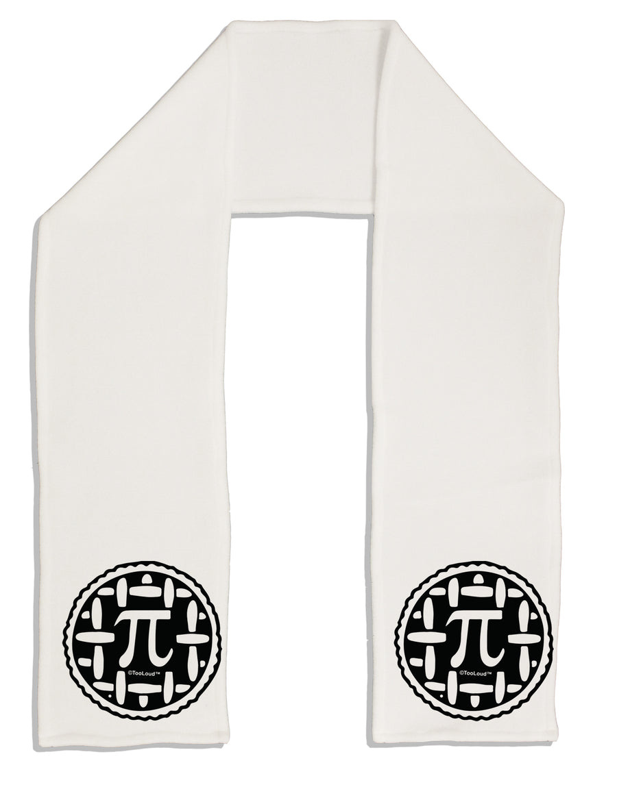Pi Pie Adult Fleece 64 Inch Scarf-Scarves-TooLoud-White-One-Size-Adult-Davson Sales