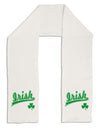 Irish Jersey Adult Fleece 64&#x22; Scarf-TooLoud-White-One-Size-Adult-Davson Sales