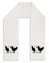 Three French Hens Adult Fleece 64&#x22; Scarf-TooLoud-White-One-Size-Adult-Davson Sales