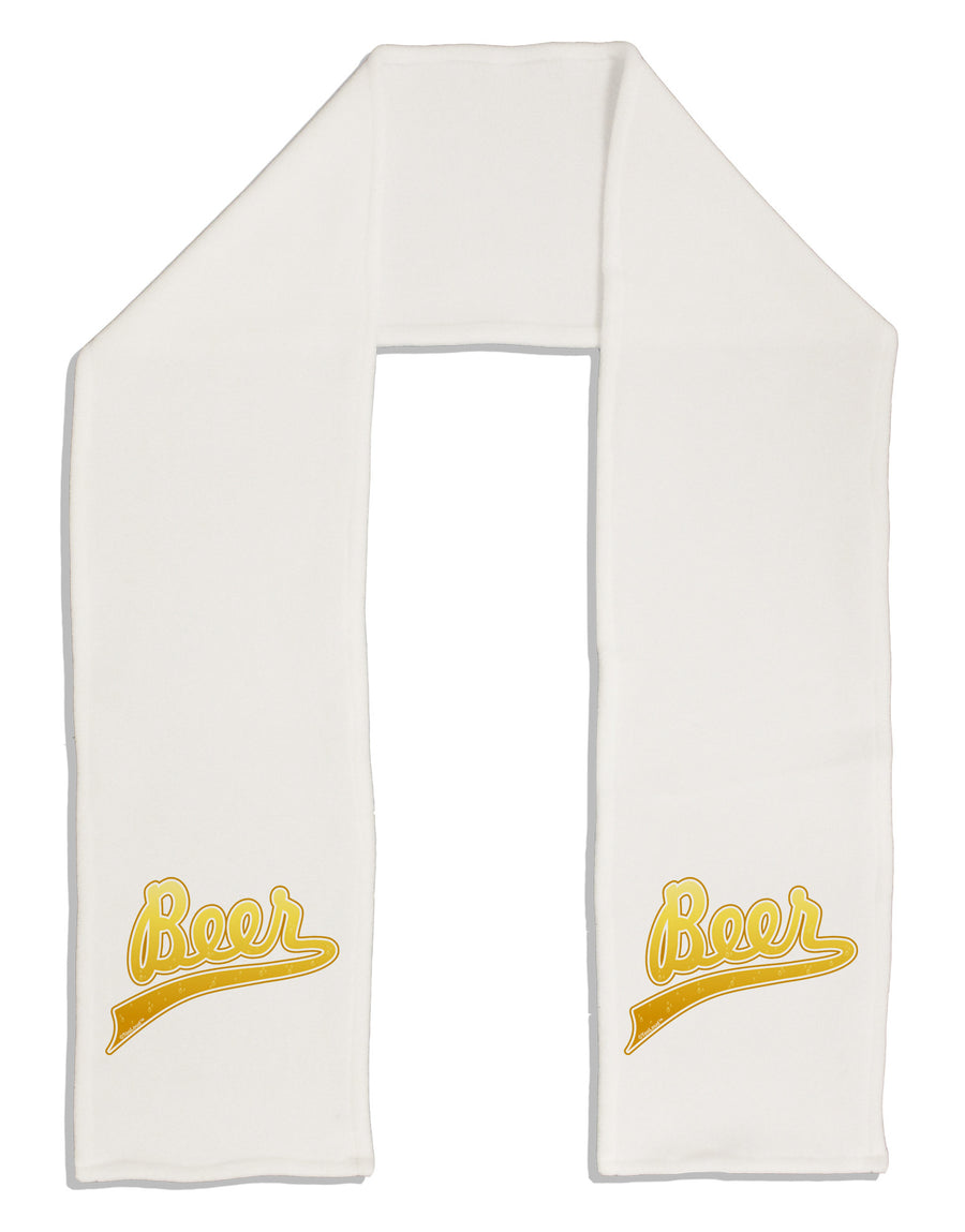 Beer Jersey Adult Fleece 64&#x22; Scarf-TooLoud-White-One-Size-Adult-Davson Sales