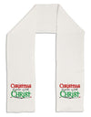 Begins With Christ Text Adult Fleece 64&#x22; Scarf-TooLoud-White-One-Size-Adult-Davson Sales