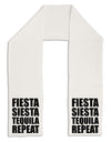 Fiesta Siesta Tequila Repeat Adult Fleece 64&#x22; Scarf by TooLoud-TooLoud-White-One-Size-Adult-Davson Sales