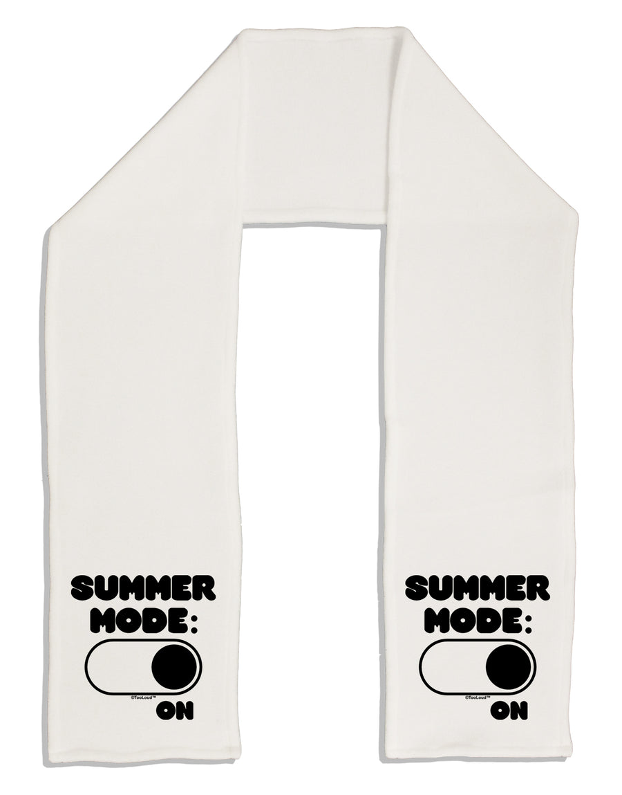 Summer Mode On Adult Fleece 64&#x22; Scarf by TooLoud-TooLoud-White-One-Size-Adult-Davson Sales