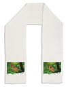 Parasaurolophus Walkeri - Without Name Adult Fleece 64" Scarf-TooLoud-White-One-Size-Adult-Davson Sales