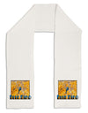 Blue Bird In Yellow Text Adult Fleece 64&#x22; Scarf-TooLoud-White-One-Size-Adult-Davson Sales