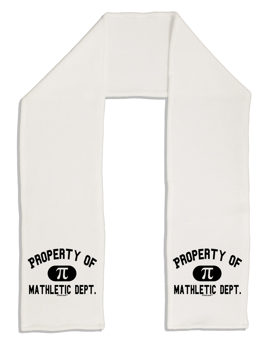 Mathletic Department Adult Fleece 64&#x22; Scarf by TooLoud-TooLoud-White-One-Size-Adult-Davson Sales