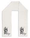 Virgo Illustration Adult Fleece 64&#x22; Scarf-TooLoud-White-One-Size-Adult-Davson Sales