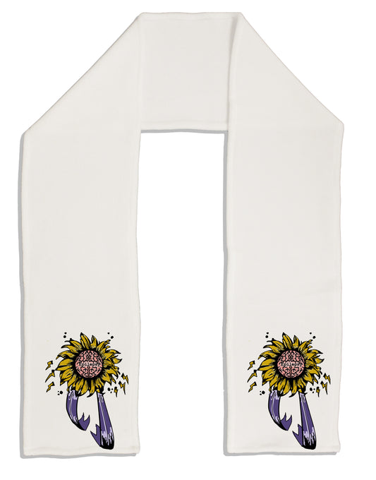 TooLoud Epilepsy Awareness Adult Fleece 64 Inch Scarf-Scarves-TooLoud-White-One-Size-Adult-Davson Sales