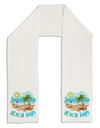 Fun Summer Beach Scene - Beach Baby Adult Fleece 64&#x22; Scarf by TooLoud-TooLoud-White-One-Size-Adult-Davson Sales