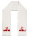 Hardstyle Biohazard Adult Fleece 64&#x22; Scarf-TooLoud-White-One-Size-Adult-Davson Sales
