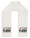 Hashtag On Fleek Adult Fleece 64&#x22; Scarf-TooLoud-White-One-Size-Adult-Davson Sales