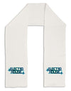 Electro House Bolt Adult Fleece 64&#x22; Scarf-TooLoud-White-One-Size-Adult-Davson Sales