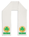 Shamrock Button - Irish Adult Fleece 64&#x22; Scarf by TooLoud-TooLoud-White-One-Size-Adult-Davson Sales