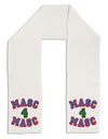 Masc 4 Masc College Stud Adult Fleece 64&#x22; Scarf by-TooLoud-White-One-Size-Adult-Davson Sales