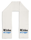 Witches Be Trippin Blue Adult Fleece 64&#x22; Scarf-TooLoud-White-One-Size-Adult-Davson Sales