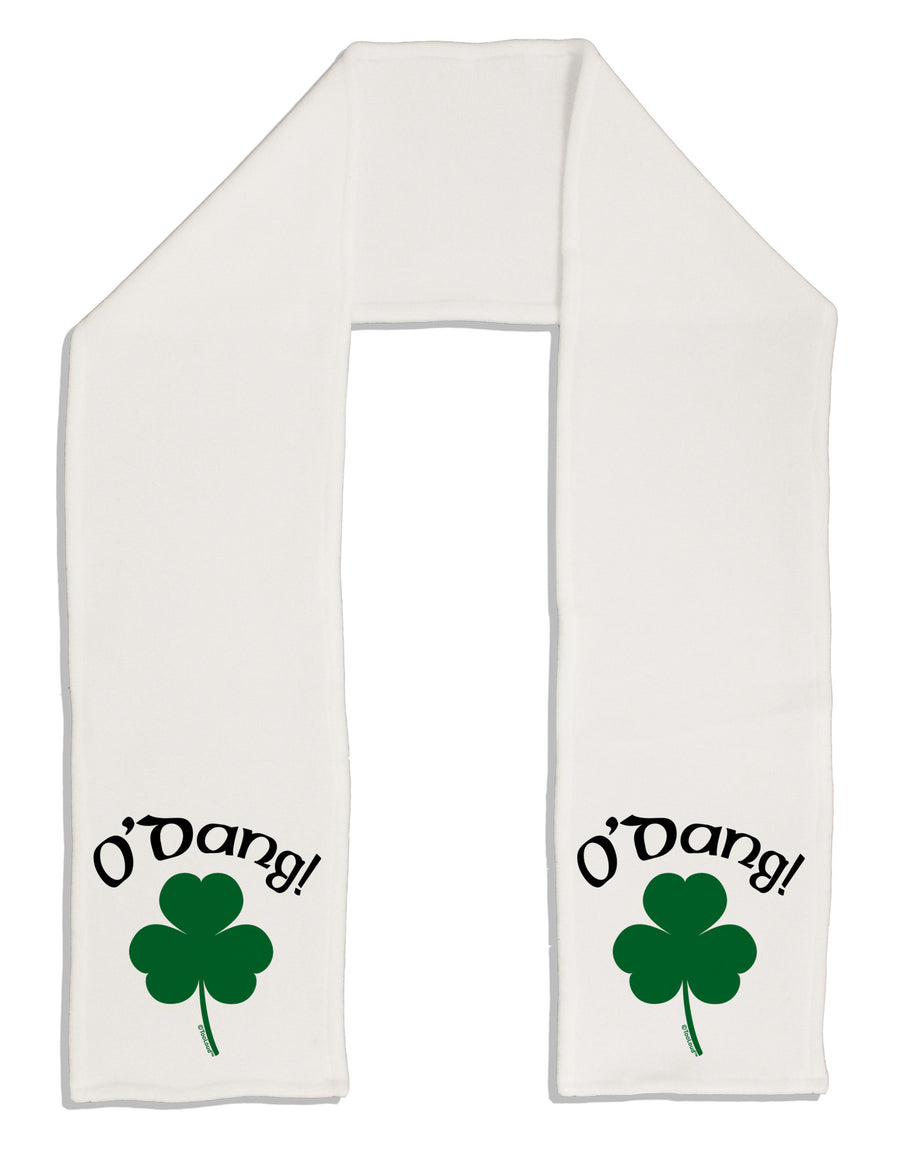 O'Dang - St Patrick's Day Adult Fleece 64&#x22; Scarf-TooLoud-White-One-Size-Adult-Davson Sales