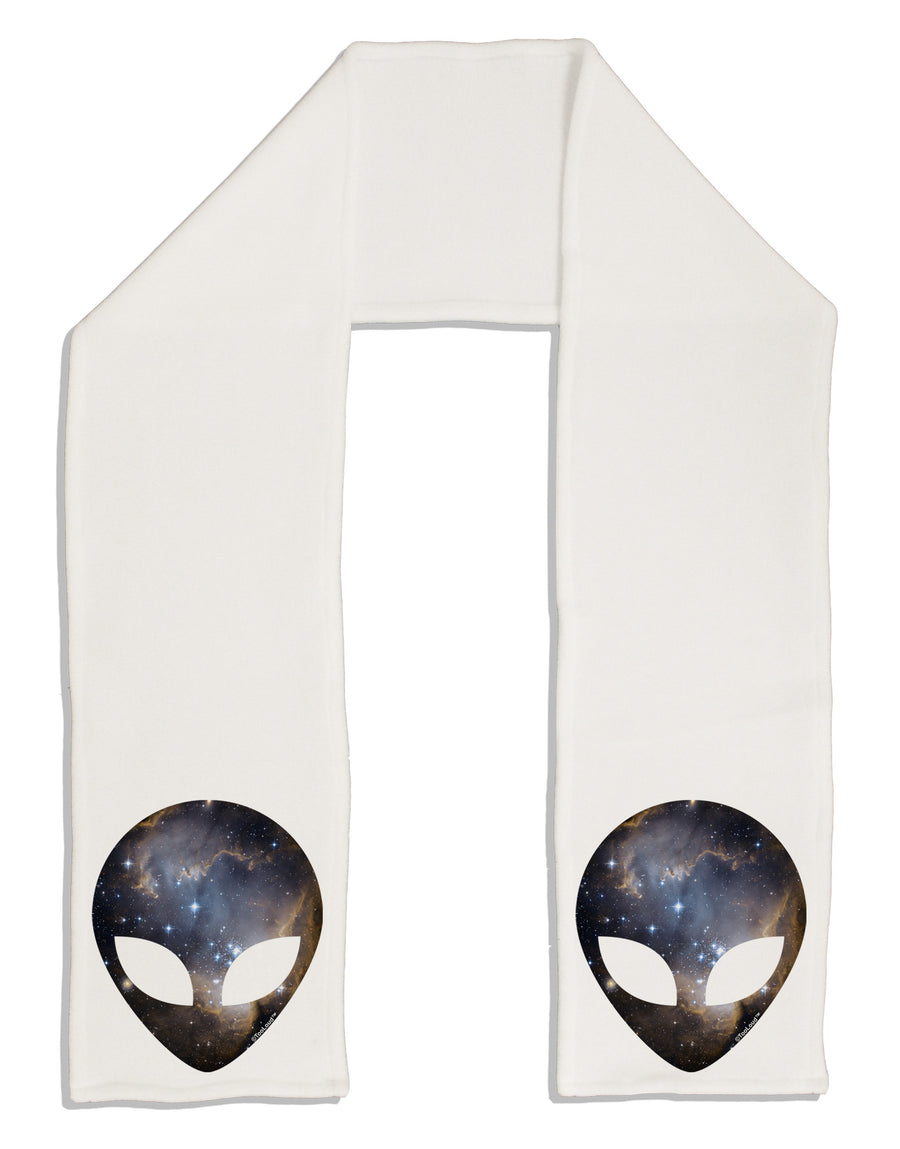 Extraterrestrial Face - Space #1 Adult Fleece 64&#x22; Scarf by TooLoud-TooLoud-White-One-Size-Adult-Davson Sales