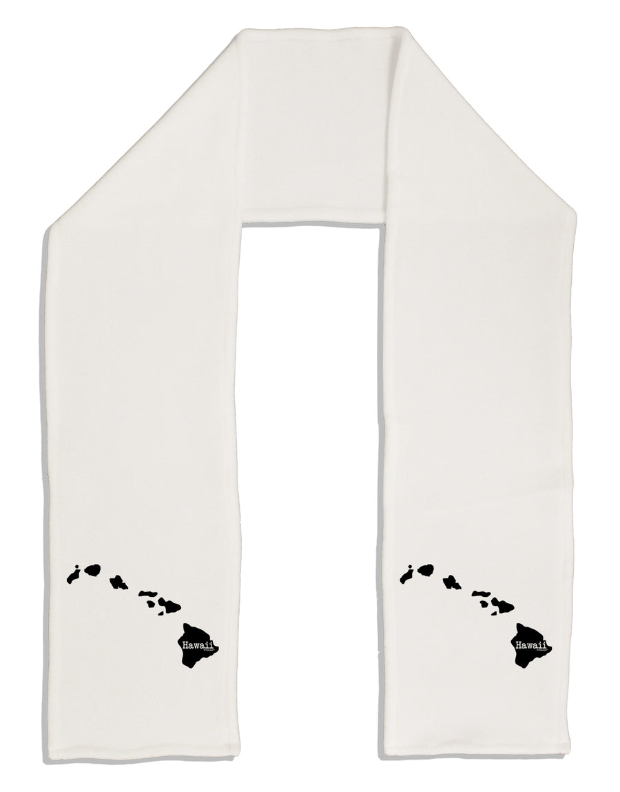 Hawaii - United States Shape Adult Fleece 64&#x22; Scarf by TooLoud-TooLoud-White-One-Size-Adult-Davson Sales