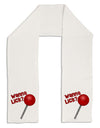 TooLoud Wanna Lick Lollipop Adult Fleece 64&#x22; Scarf-TooLoud-White-One-Size-Adult-Davson Sales