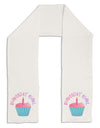 Birthday Girl - Candle Cupcake Adult Fleece 64&#x22; Scarf by TooLoud-TooLoud-White-One-Size-Adult-Davson Sales