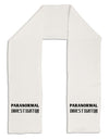 Paranormal Investigator Adult Fleece 64&#x22; Scarf-TooLoud-White-One-Size-Adult-Davson Sales