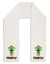 Fiesta Cactus Text Adult Fleece 64&#x22; Scarf-TooLoud-White-One-Size-Adult-Davson Sales