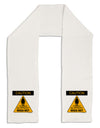 Slippery When Wet Adult Fleece 64&#x22; Scarf-TooLoud-White-One-Size-Adult-Davson Sales