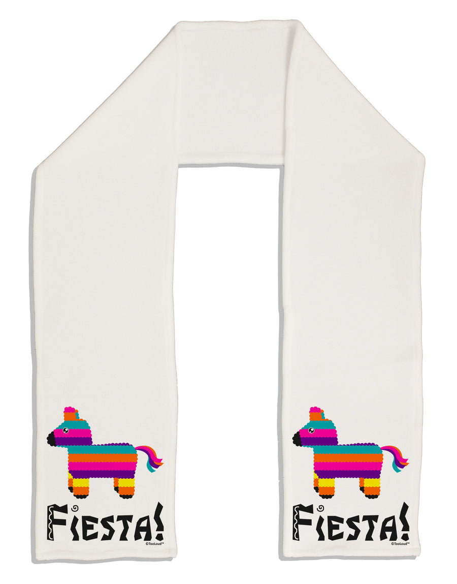 Colorful Pinata Design - Fiesta Adult Fleece 64&#x22; Scarf by TooLoud-TooLoud-White-One-Size-Adult-Davson Sales