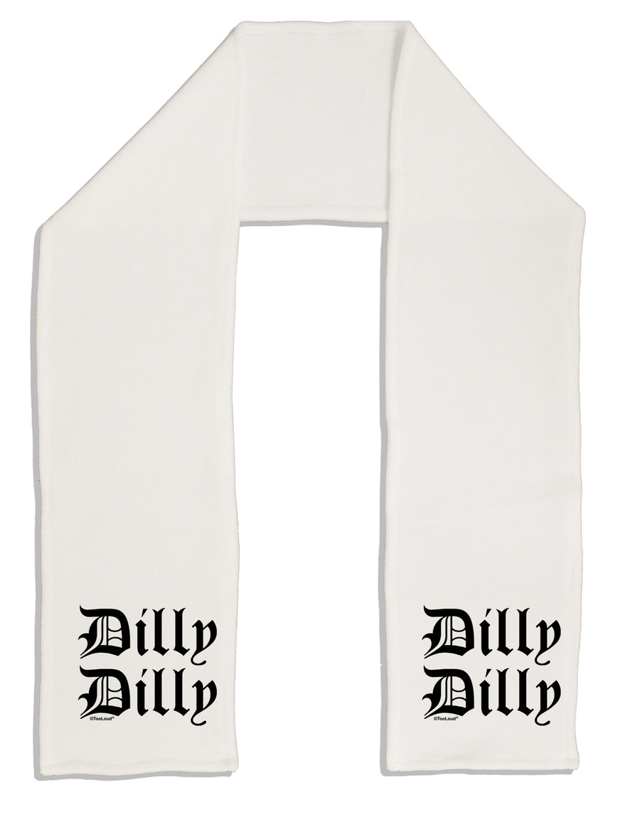 Dilly Dilly Beer Drinking Funny Adult Fleece 64&#x22; Scarf by TooLoud-TooLoud-White-One-Size-Adult-Davson Sales