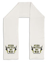 Black Friday Vet - Outta My Way Adult Fleece 64&#x22; Scarf-TooLoud-White-One-Size-Adult-Davson Sales