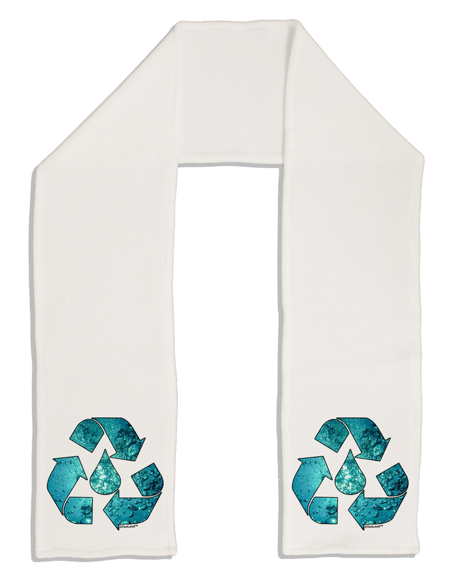 Water Conservation Adult Fleece 64&#x22; Scarf by TooLoud-TooLoud-White-One-Size-Adult-Davson Sales