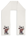 TooLoud To infinity and beyond Adult Fleece 64 Inch Scarf-Scarves-TooLoud-White-One-Size-Adult-Davson Sales