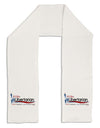 Libertarian Slogan Adult Fleece 64&#x22; Scarf-TooLoud-White-One-Size-Adult-Davson Sales