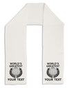 Personalized Worlds Greatest Adult Fleece 64&#x22; Scarf by TooLoud-TooLoud-White-One-Size-Adult-Davson Sales