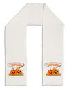 Light your candle Adult Fleece 64&#x22; Scarf-TooLoud-White-One-Size-Adult-Davson Sales