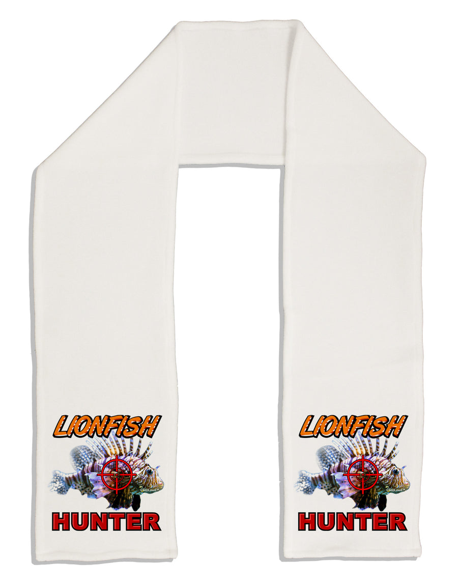 Lionfish Hunter Adult Fleece 64&#x22; Scarf-TooLoud-White-One-Size-Adult-Davson Sales