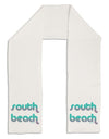 South Beach Color Scheme Design Adult Fleece 64&#x22; Scarf by TooLoud-TooLoud-White-One-Size-Adult-Davson Sales