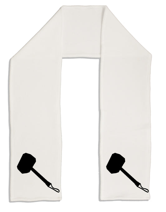 Thors Hammer Nordic Runes Lucky Odin Mjolnir Valhalla Adult Fleece 64&#x22; Scarf by TooLoud-TooLoud-White-One-Size-Adult-Davson Sales