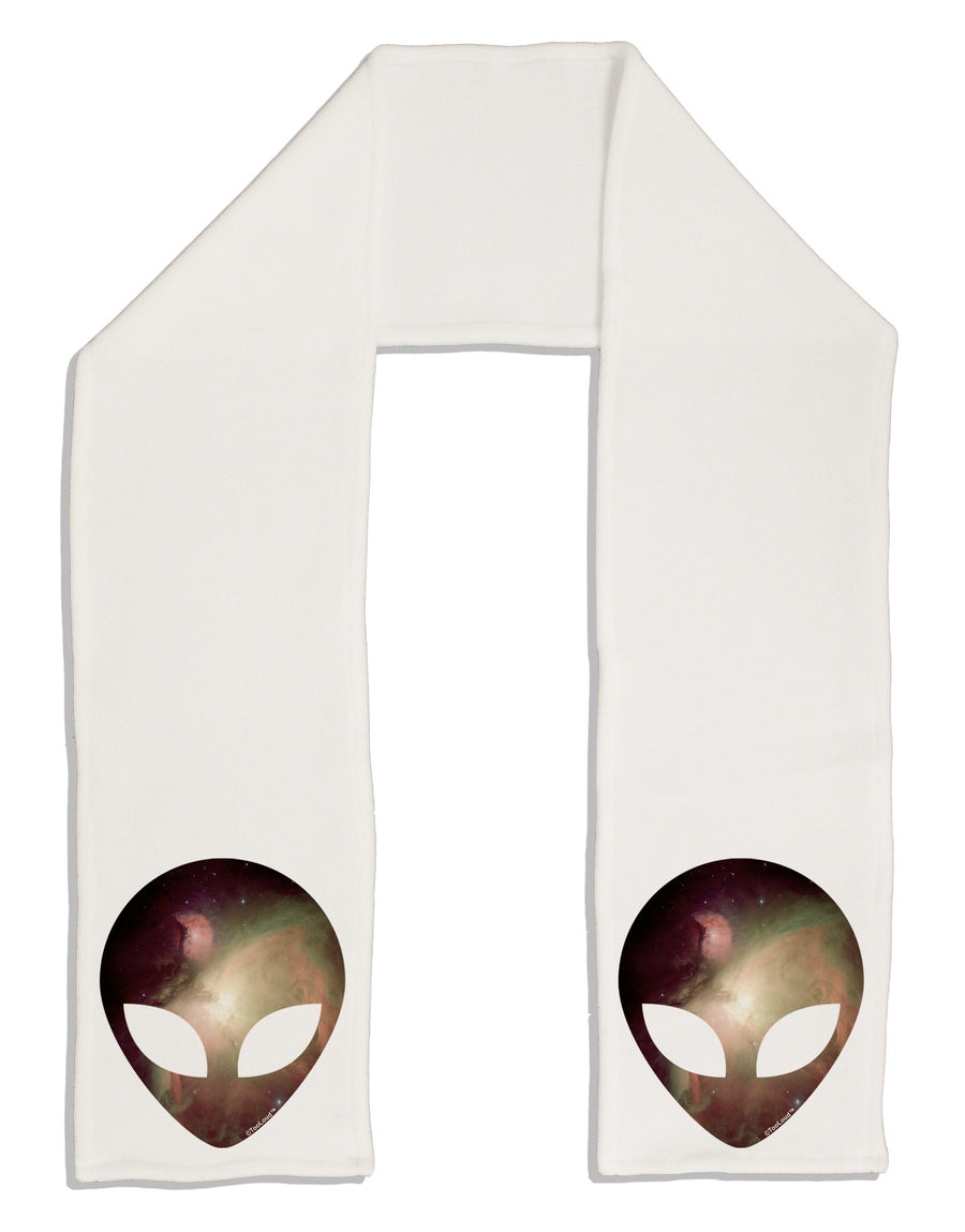 Extraterrestrial Face - Space #2 Adult Fleece 64&#x22; Scarf by TooLoud-TooLoud-White-One-Size-Adult-Davson Sales