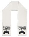 Console Gamer Adult Fleece 64&#x22; Scarf-TooLoud-White-One-Size-Adult-Davson Sales