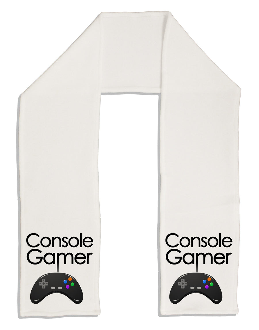 Console Gamer Adult Fleece 64&#x22; Scarf-TooLoud-White-One-Size-Adult-Davson Sales