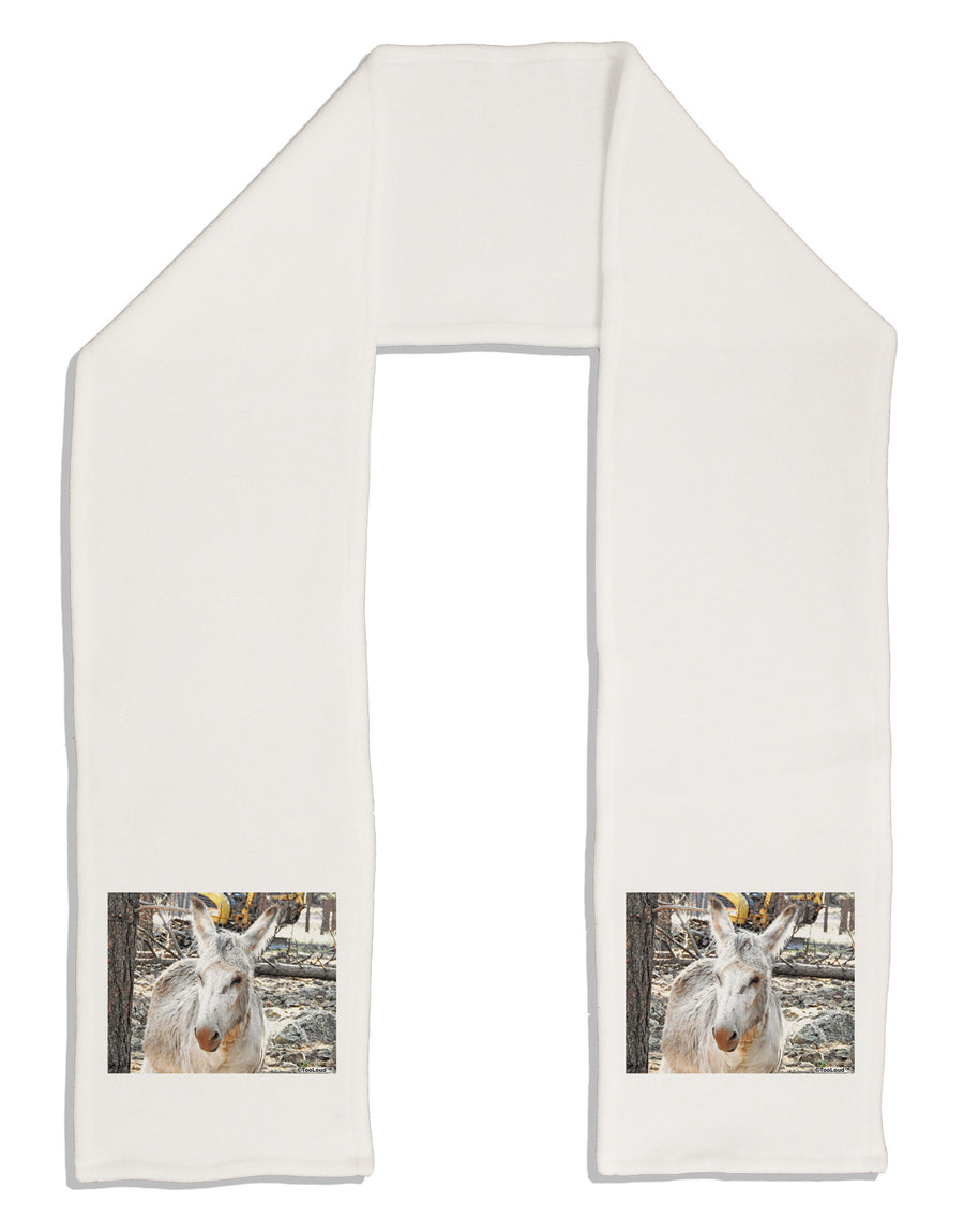 Troubled Burro Adult Fleece 64&#x22; Scarf-TooLoud-White-One-Size-Adult-Davson Sales