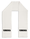 Hashtag No Filter Adult Fleece 64&#x22; Scarf-TooLoud-White-One-Size-Adult-Davson Sales