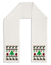 Tree with Gifts Ugly Christmas Sweater Adult Fleece 64&#x22; Scarf-TooLoud-White-One-Size-Adult-Davson Sales